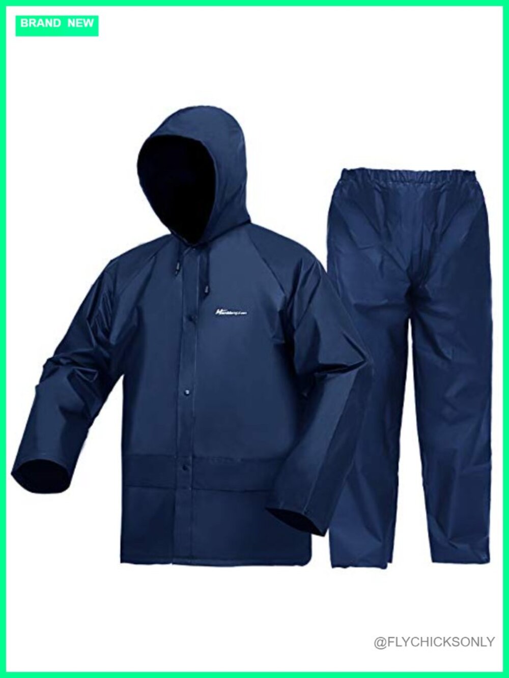 Ultra-Lite Waterproof Rain Jacket with Pants Rain Gear Set